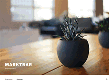 Tablet Screenshot of marktbar.com